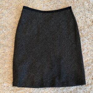 Classic Ann Taylor Wool Blend Skirt